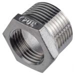Футорка з нержавіючої сталі AISI 304 DN 25x32 (1"x1 1/4")