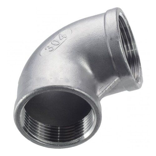 Коліно 90 градусів із нержавіючої сталі AISI 304 DN 15 (1/2")
