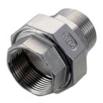 Муфта американка нержавіюча AISI 304 з зовнішньою різьбою DN 8 (1/4")