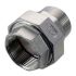 Муфта американка нержавіюча AISI 304 з зовнішньою різьбою DN 32 (1 1/4")