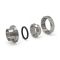 Муфта молочна нержавіюча в зборі DIN AISI 304 DN 25 (28x1,5)