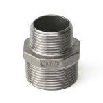 Ніпель перехідний з нержавіючої сталі AISI 304 DN 40x50 (1 1/2"x2")