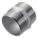 Ніпель з нержавіючої сталі AISI 304 DN 10 (3/8")