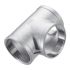 Stainless steel tee AISI 304 female threaded DN 40 (1 1/2")